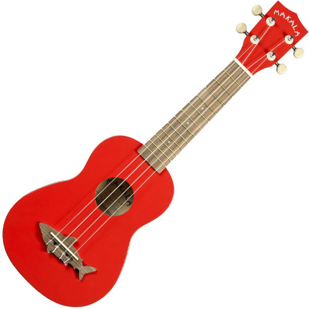 Red Sea Vintage Satin Finish KALA Makala SHARKS MK-SS/RED Soprano Ukulele Red Sea Vintage Satin Finish KALA Makala SHARKS MK-SS/RED Soprano Ukulele