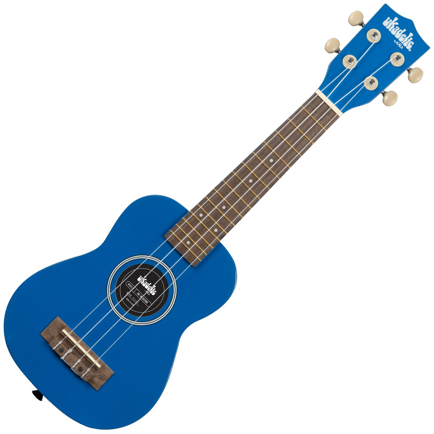 Kala Ukadelic Soprano blue ink Ukulele blue