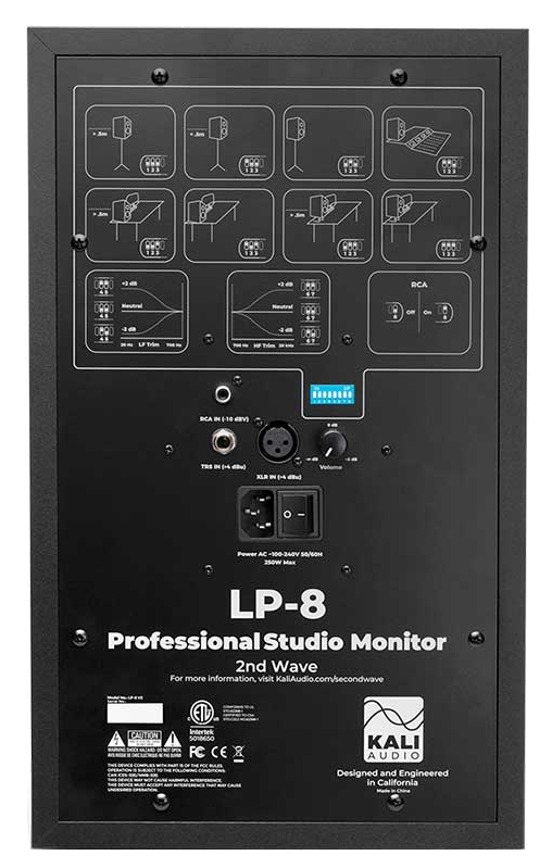 Kali Audio Lp-8 2nd Wave - La PiÈce - Active studio monitor - Variation 3