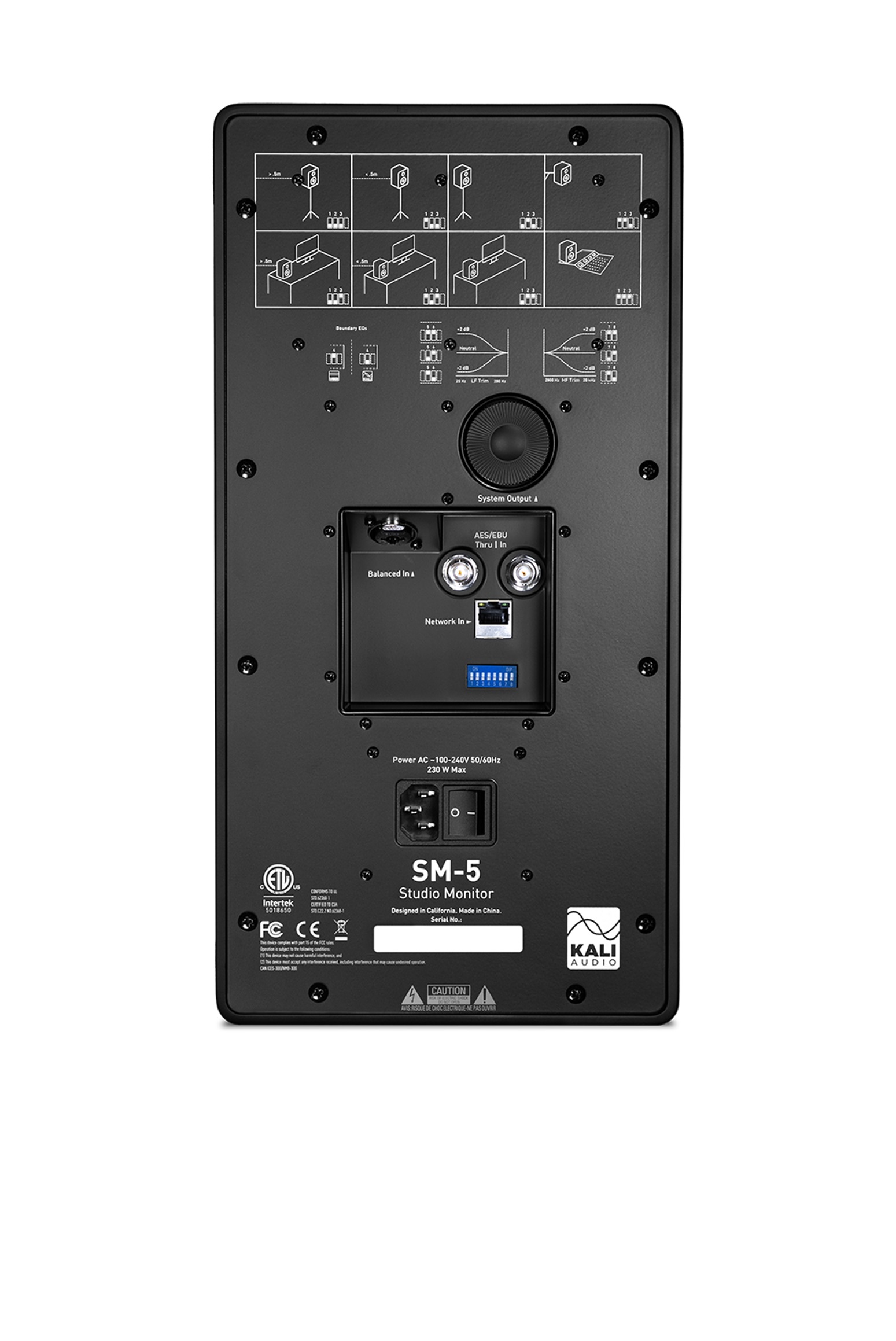Kali Audio Sm-5 Active - La PiÈce - Active studio monitor - Variation 2