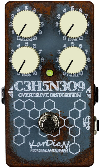 Kardian C3h5n3o9 Nitroglycerin Overdrive Distortion - Overdrive, distortion & fuzz effect pedal - Main picture