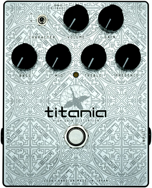 Kardian Titania Leda Signature Edition Distortion - Overdrive, distortion & fuzz effect pedal - Main picture