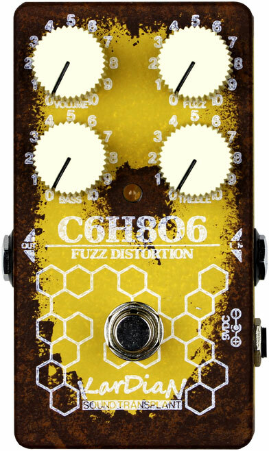 Kardian Vitamin C C6h8o6 Fuzz - Overdrive, distortion & fuzz effect pedal - Main picture