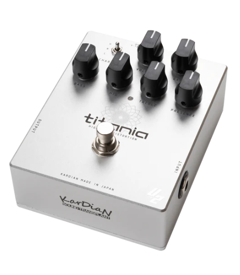 Kardian Titania Distortion V2 - Overdrive, distortion & fuzz effect pedal - Variation 1