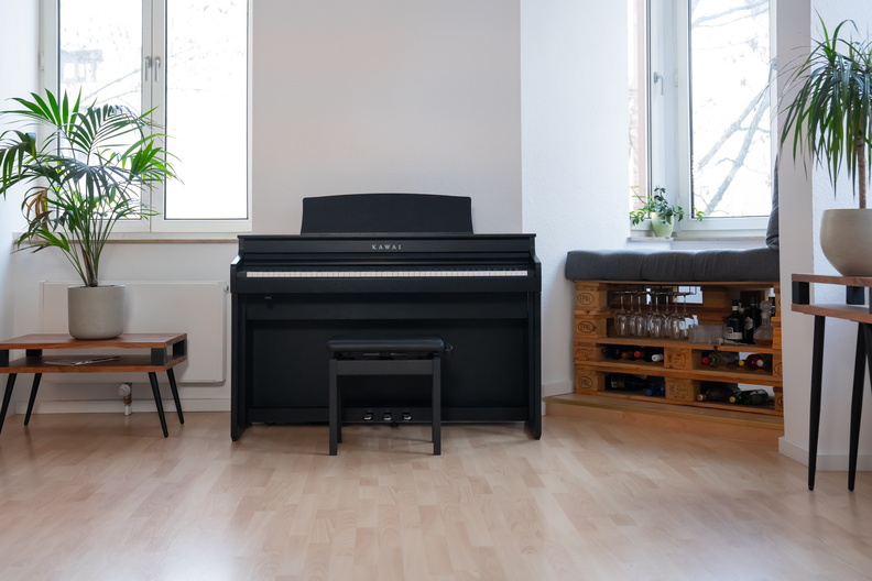 Kawai Ca 401 Black - Digital piano with stand - Variation 9