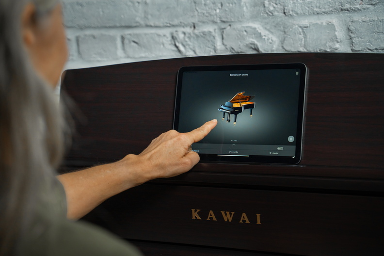 Kawai Ca-701 B - Digital piano with stand - Variation 7