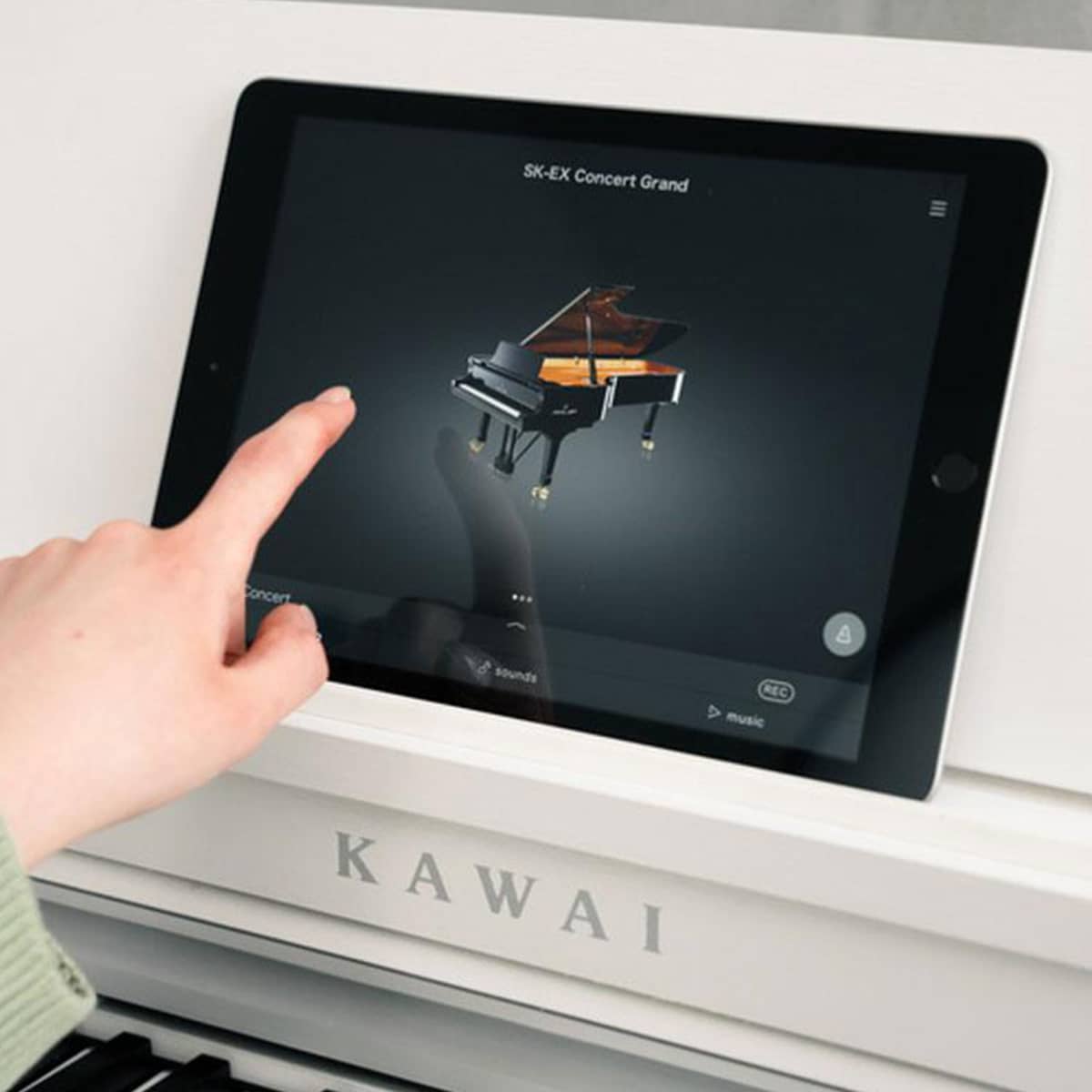 Kawai Cn-201 B - Digital piano with stand - Variation 5
