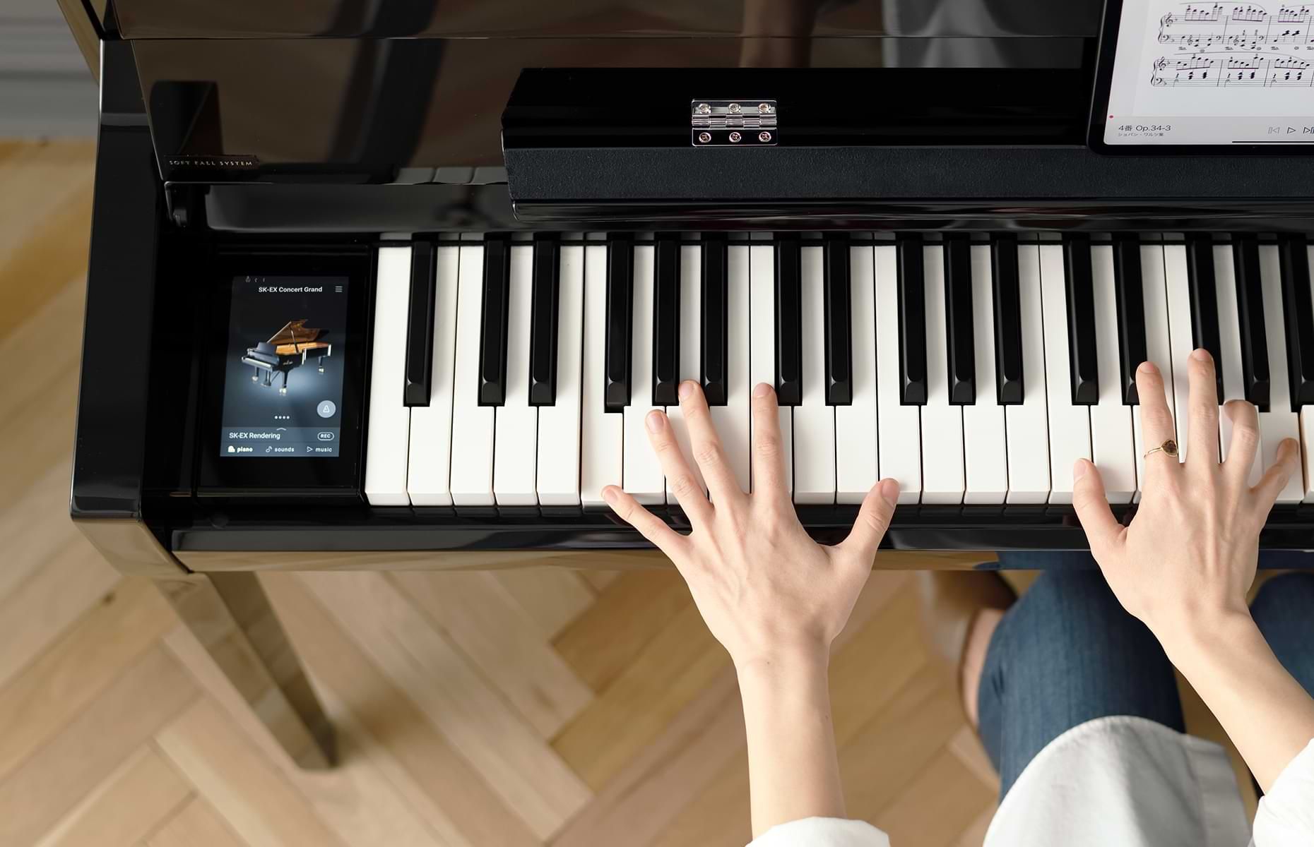 Kawai Nv 5 S - Digital piano with stand - Variation 7