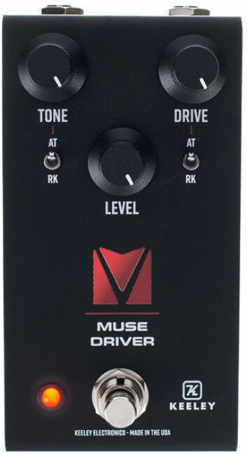 Keeley  Electronics Andy Timmons Muse Driver Overdrive Signature - Overdrive, distortion & fuzz effect pedal - Main picture
