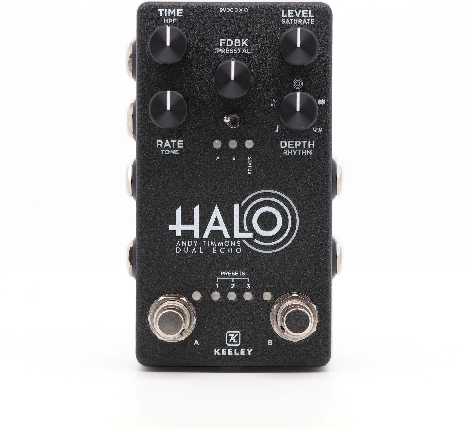 Keeley  Electronics Halo Dual Echo Andy Timmons Signature - Reverb, delay & echo effect pedal - Main picture