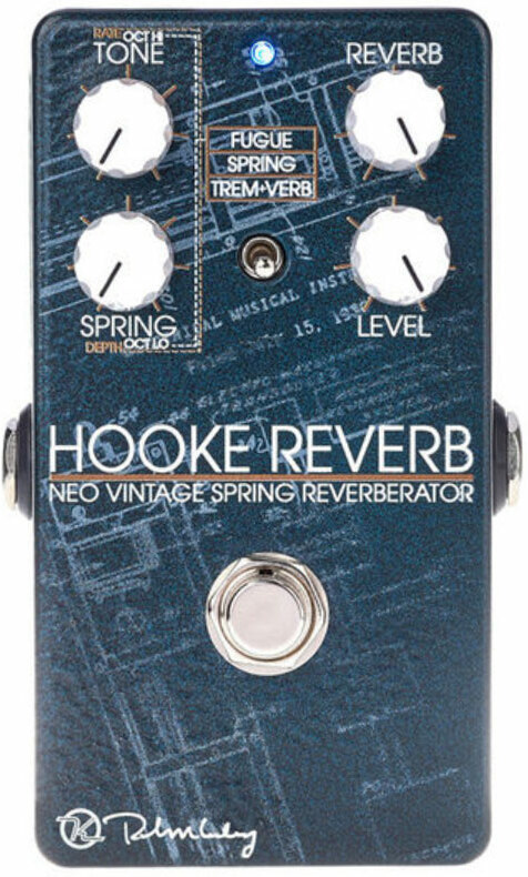 Keeley  Electronics Hooke Spring Reverb - Reverb, delay & echo effect pedal - Main picture