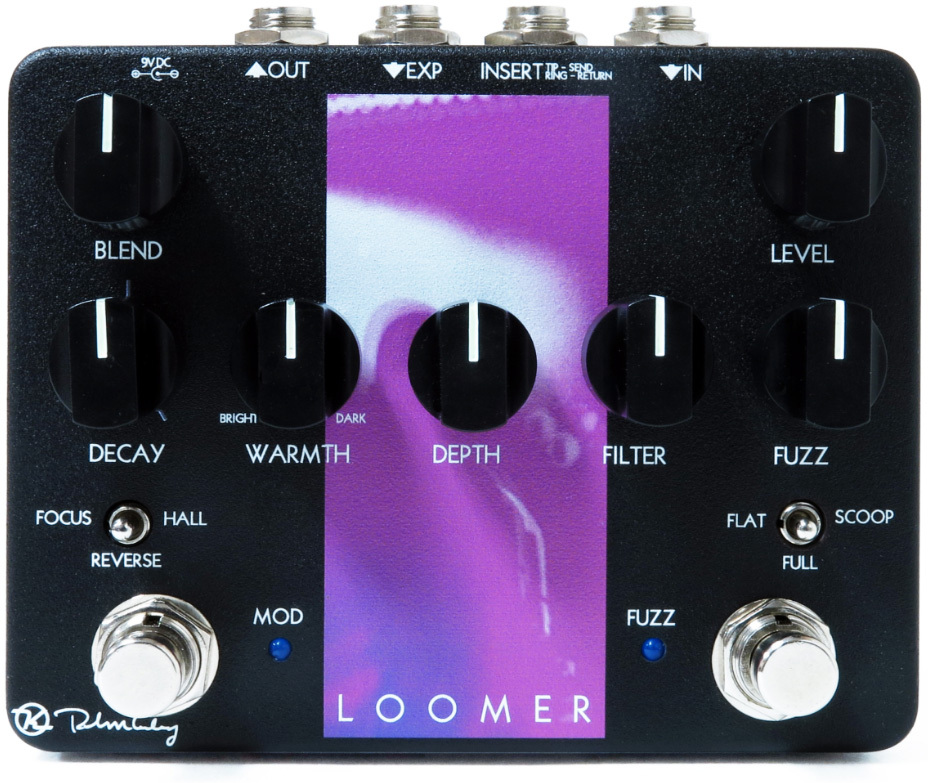 Keeley  Electronics Loomer Fuzz And Reverb - Overdrive, distortion & fuzz effect pedal - Main picture