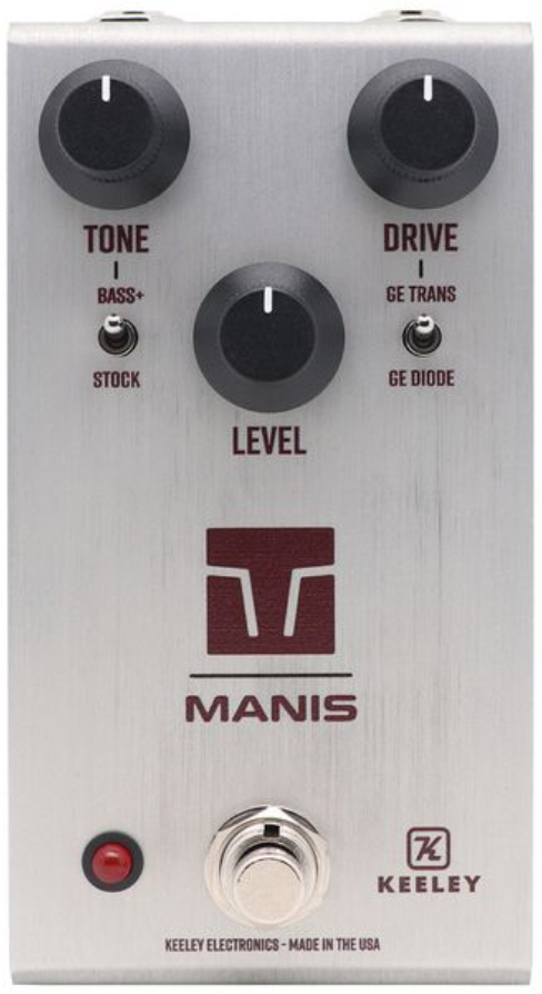 Keeley  Electronics Manis Overdrive - Overdrive, distortion & fuzz effect pedal - Main picture