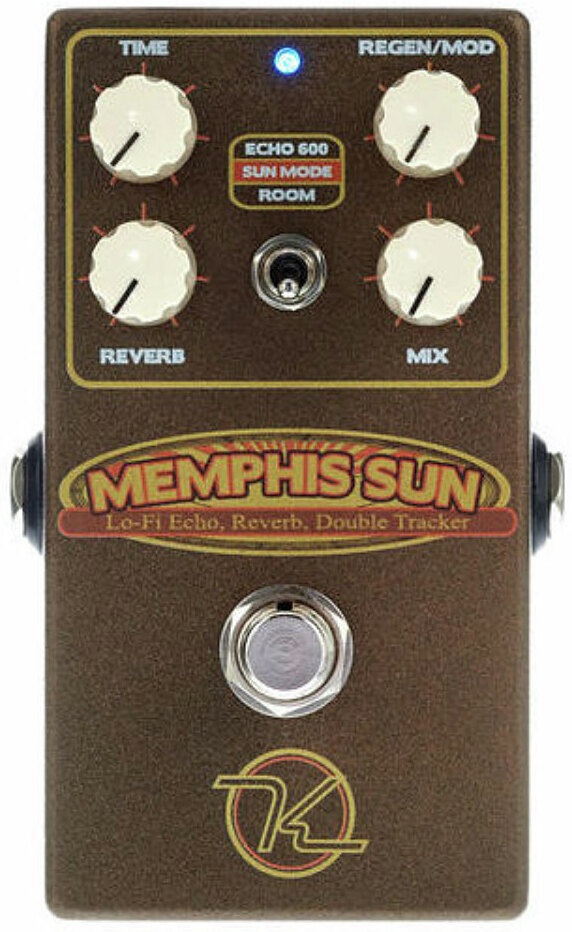 Keeley  Electronics Memphis Sun Echo & Reverb - Reverb, delay & echo effect pedal - Main picture