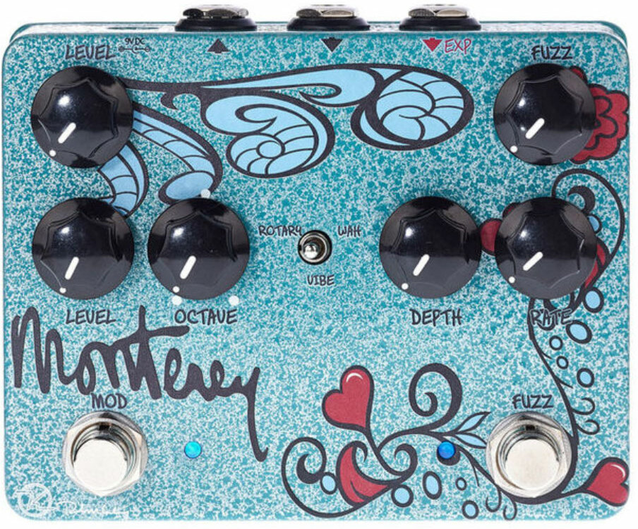 Keeley  Electronics Monterey Rotary Fuzz Vibe - Modulation, chorus, flanger, phaser & tremolo effect pedal - Main picture