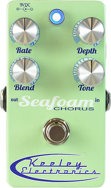 Keeley  Electronics Seafoam Chorus - Modulation, chorus, flanger, phaser & tremolo effect pedal - Main picture
