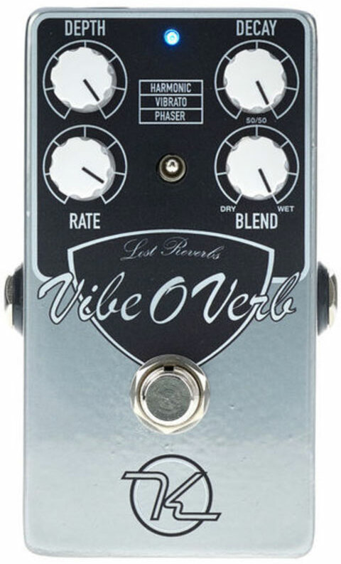 Keeley  Electronics Vibe-o-verb Reverb - Reverb, delay & echo effect pedal - Main picture