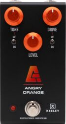 Overdrive, distortion & fuzz effect pedal Keeley  electronics Angry Orange