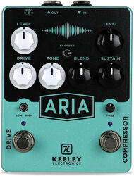 Overdrive, distortion & fuzz effect pedal Keeley  electronics Aria Drive Compressor
