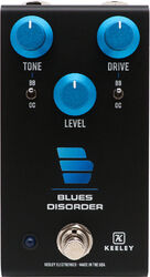 Overdrive, distortion & fuzz effect pedal Keeley  electronics Blues Disorder