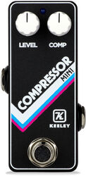 Compressor, sustain & noise gate effect pedal Keeley  electronics Compressor Mini