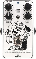 Compressor, sustain & noise gate effect pedal Keeley  electronics Compressor Plus Custom Shop PWKY