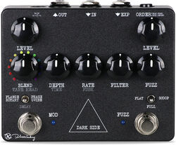 Multieffect for electric guitar Keeley  electronics Dark Side Workstation Fuzz Delay Modulation