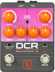 Multieffect for electric guitar Keeley  electronics DCR Drive Chorus Rotary