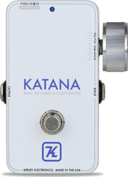 Volume, boost & expression effect pedal Keeley  electronics Katana Blanc Edition Limitée