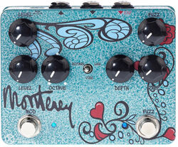 Modulation, chorus, flanger, phaser & tremolo effect pedal Keeley  electronics Monterey Rotary Fuzz Vibe