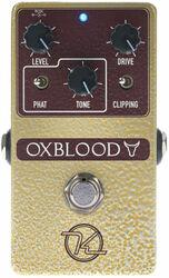 Overdrive, distortion & fuzz effect pedal Keeley  electronics Oxblood Overdrive