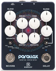 Reverb, delay & echo effect pedal Keeley  electronics Parallax Spatial Generator