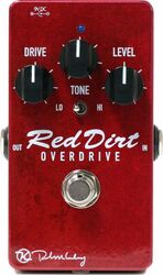 Overdrive, distortion & fuzz effect pedal Keeley  electronics Red Dirt
