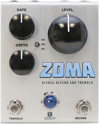 Reverb, delay & echo effect pedal Keeley electronics Zoma Stereo Reverb & Tremolo
