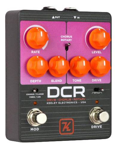 Multieffect for electric guitar Keeley  electronics DCR Drive Chorus Rotary