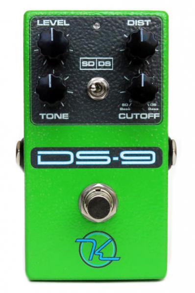 Overdrive, distortion & fuzz effect pedal Keeley  electronics DS-9