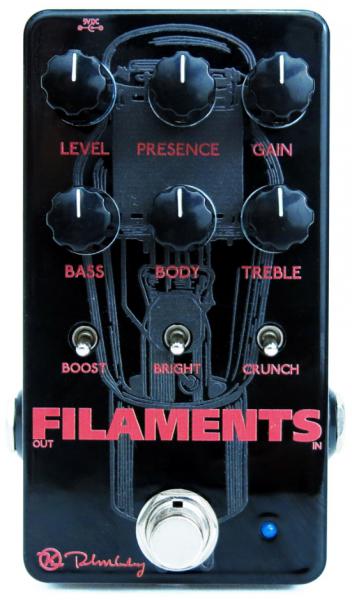 Overdrive, distortion & fuzz effect pedal Keeley  electronics Filaments High Gain Distortion