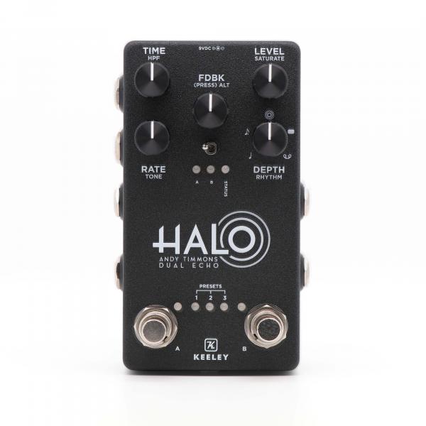 Reverb, delay & echo effect pedal Keeley  electronics Halo Andy Timmons Dual Echo