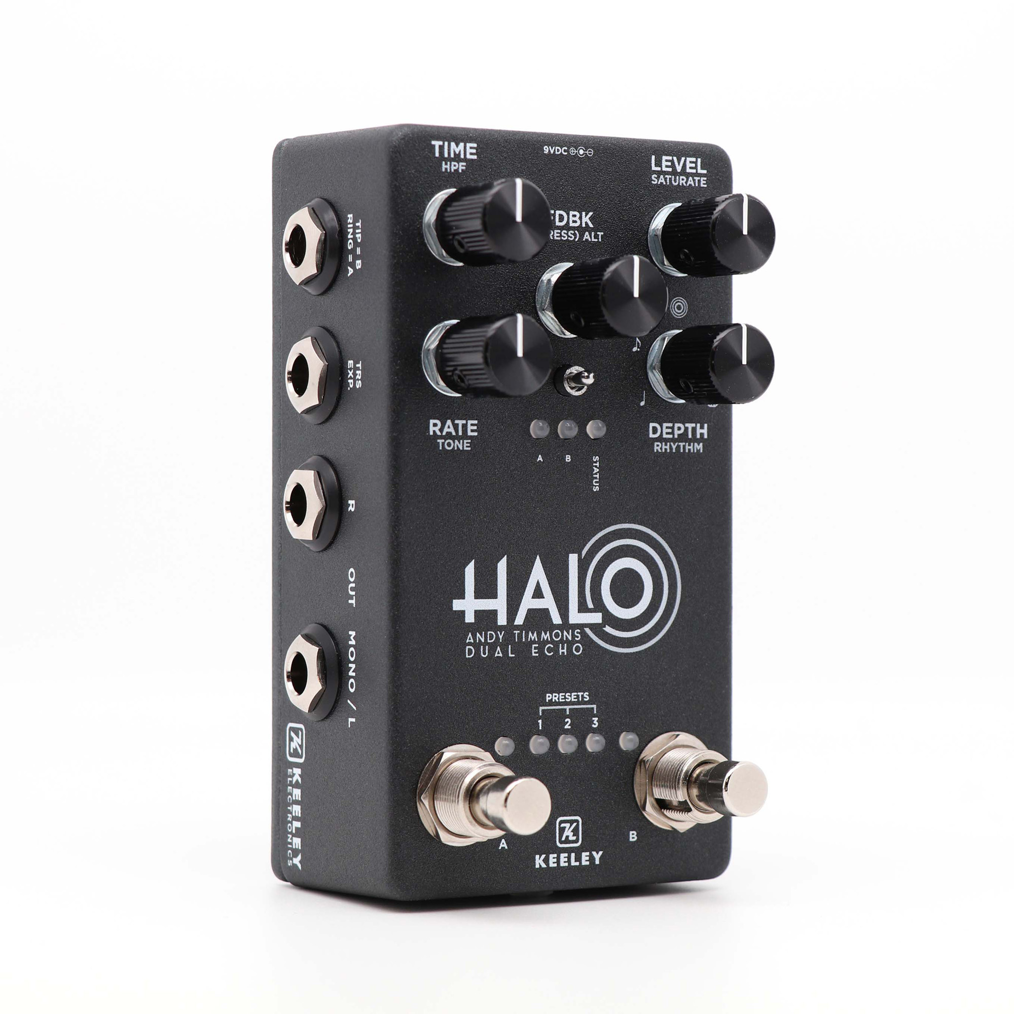 Keeley  Electronics Halo Dual Echo Andy Timmons Signature - Reverb, delay & echo effect pedal - Variation 1