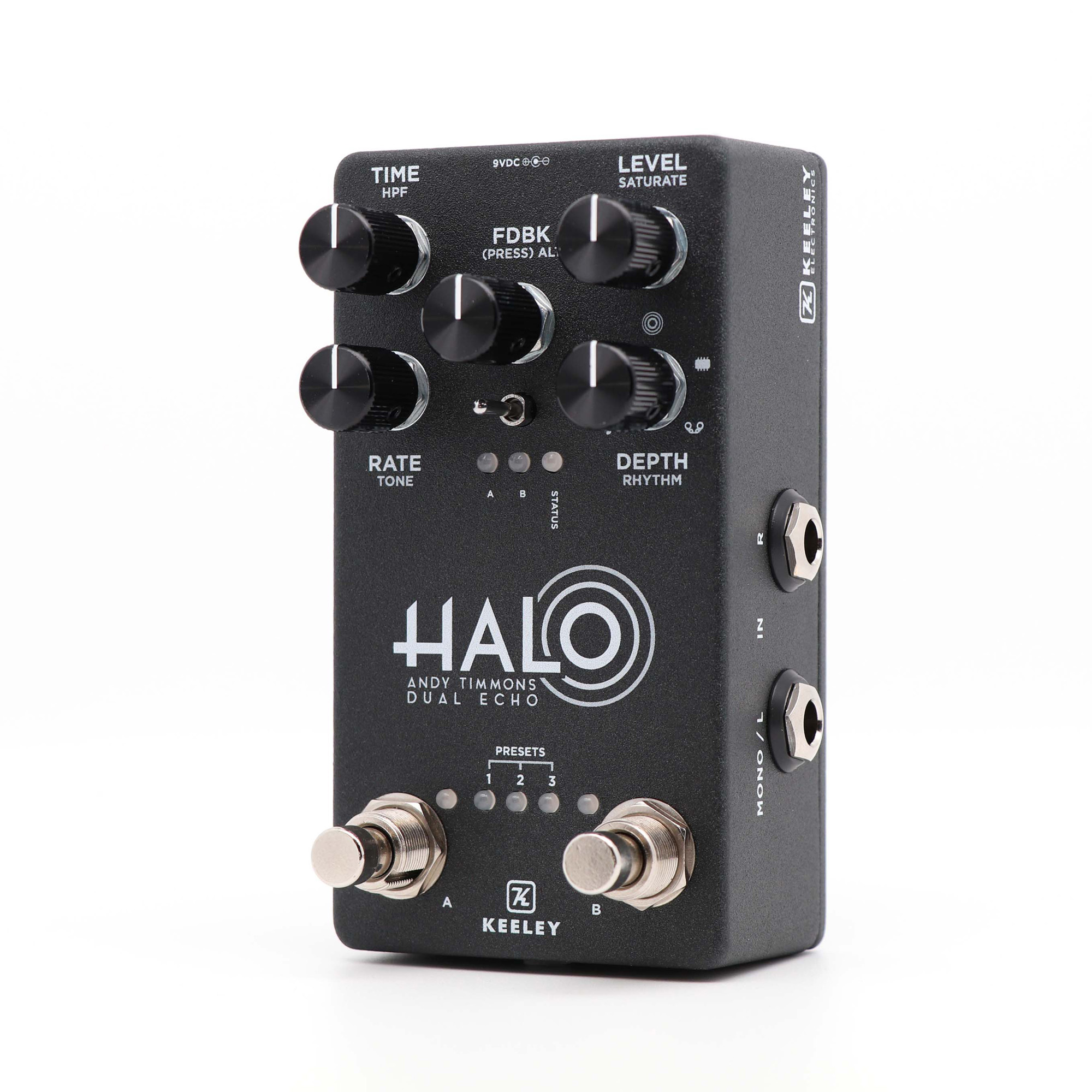 Keeley  Electronics Halo Dual Echo Andy Timmons Signature - Reverb, delay & echo effect pedal - Variation 2