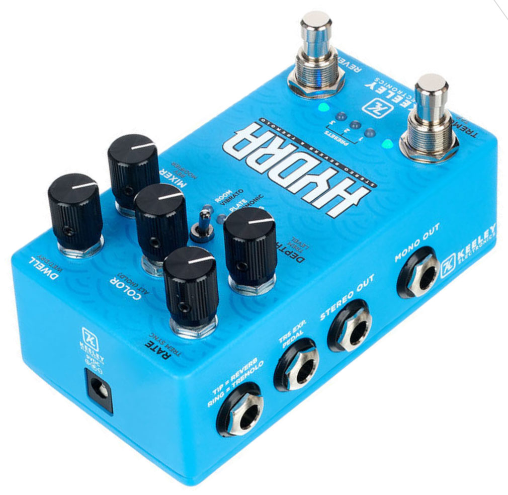 Keeley  Electronics Hydra Stereo Reverb & Tremolo - Reverb, delay & echo effect pedal - Variation 2