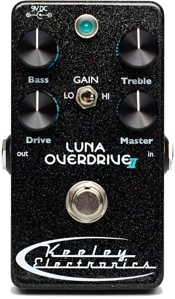 Overdrive, distortion & fuzz effect pedal Keeley  electronics Luna II Overdrive