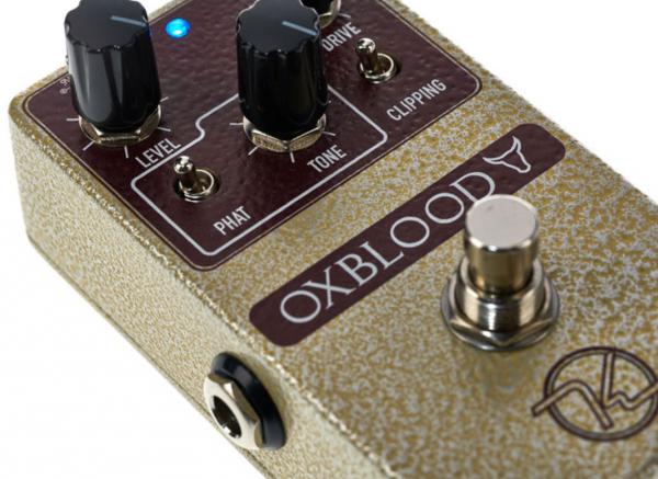 Overdrive, distortion & fuzz effect pedal Keeley  electronics Oxblood Overdrive