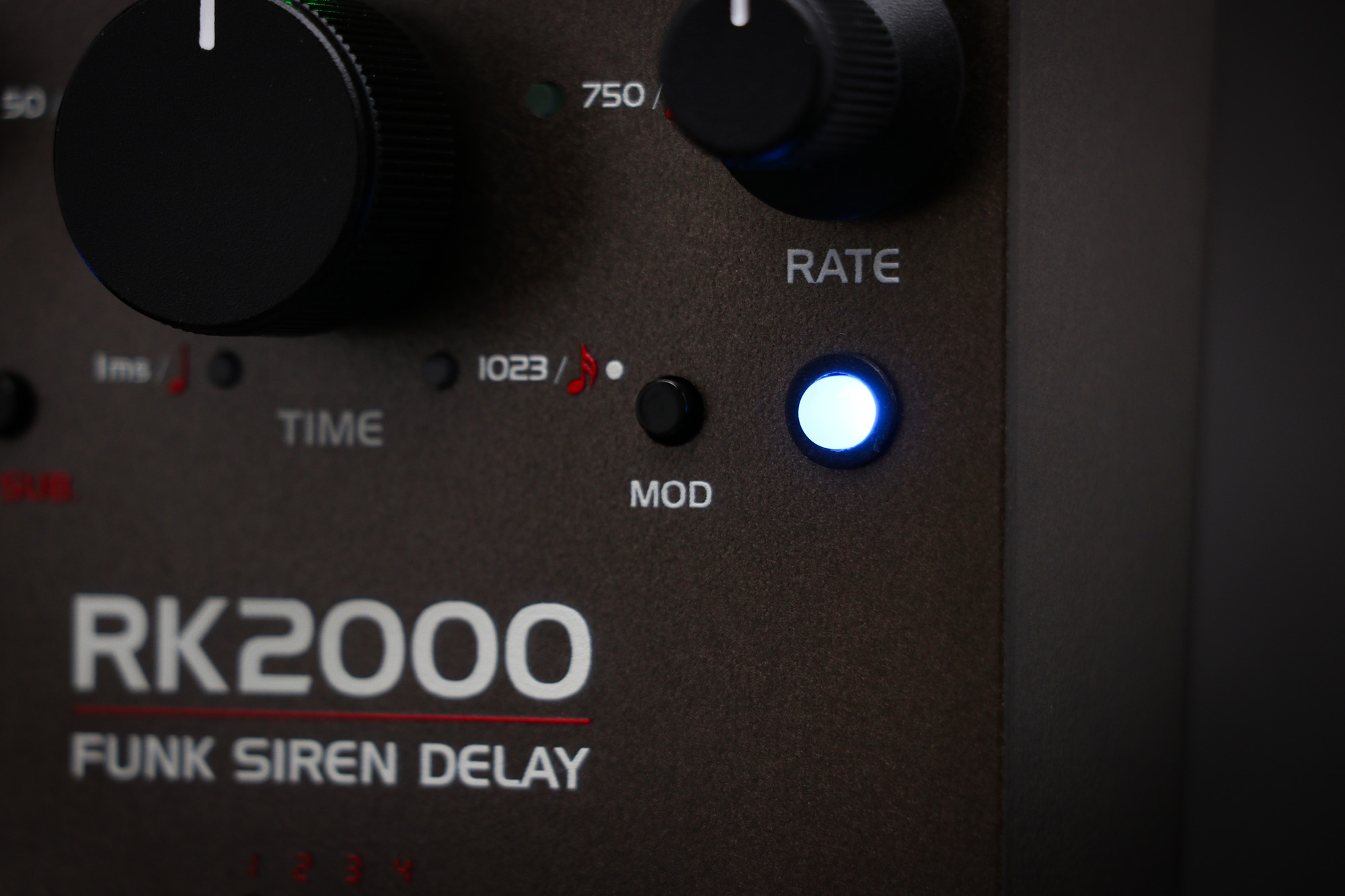 Keeley  Electronics Rk2000 Funk Siren Delay - Reverb, delay & echo effect pedal - Variation 2