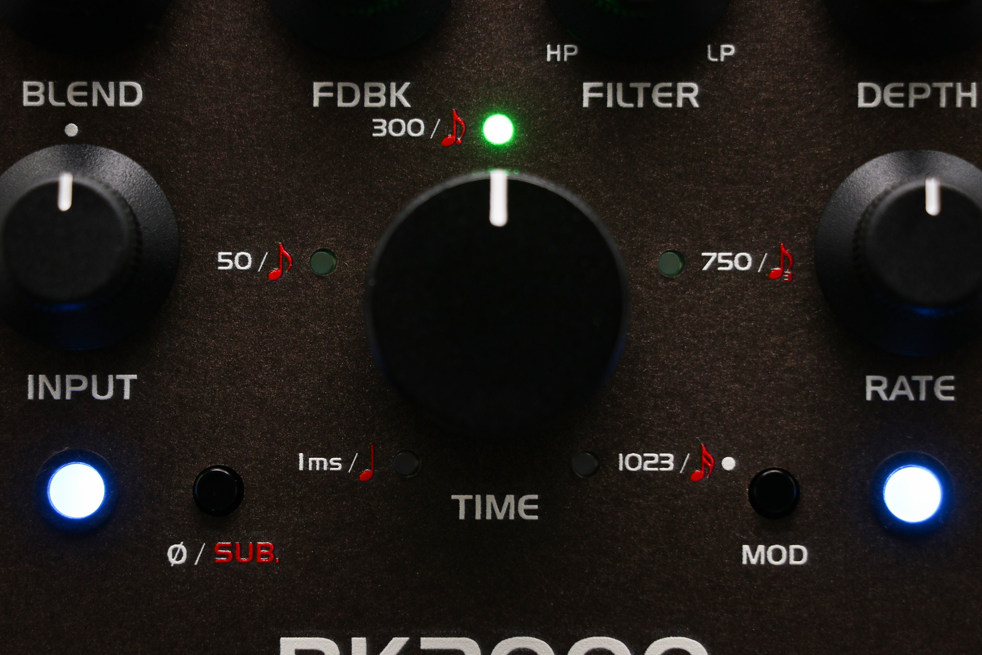 Keeley  Electronics Rk2000 Funk Siren Delay - Reverb, delay & echo effect pedal - Variation 3