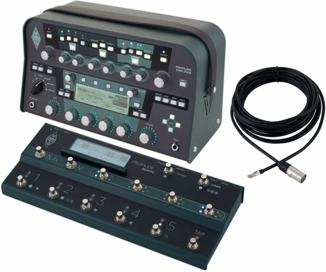 Kemper Profiler Head Set W/remote Black - Guitar amp modeling simulation - Main picture