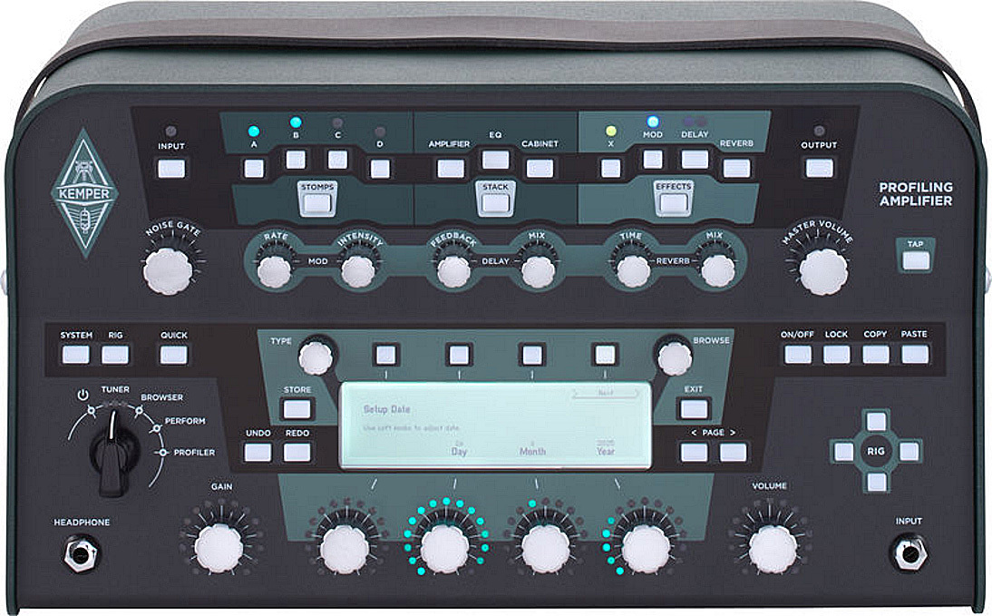 Kemper Profiler Powerhead Black - Electric guitar amp head - Main picture