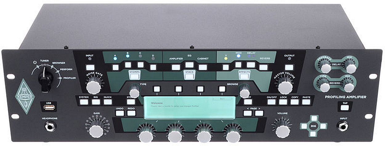 Kemper Profiler Powerrack - Electric guitar amp head - Main picture