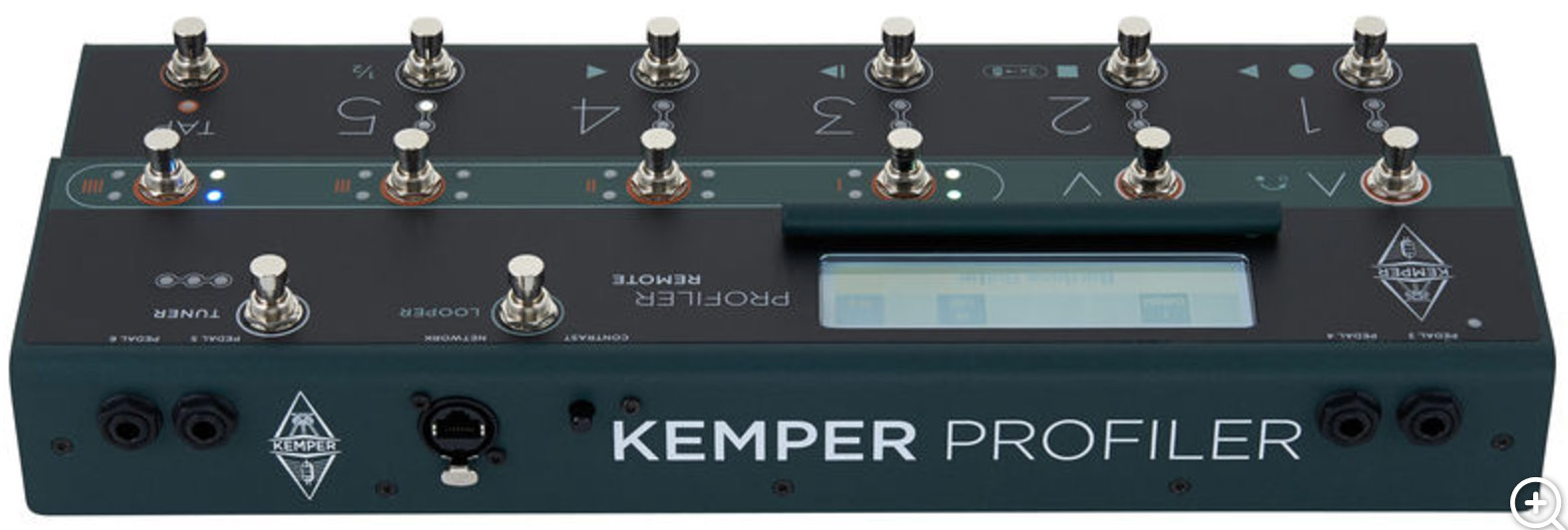 Kemper Profiler Power Head Set w/Remote Electric guitar amp head