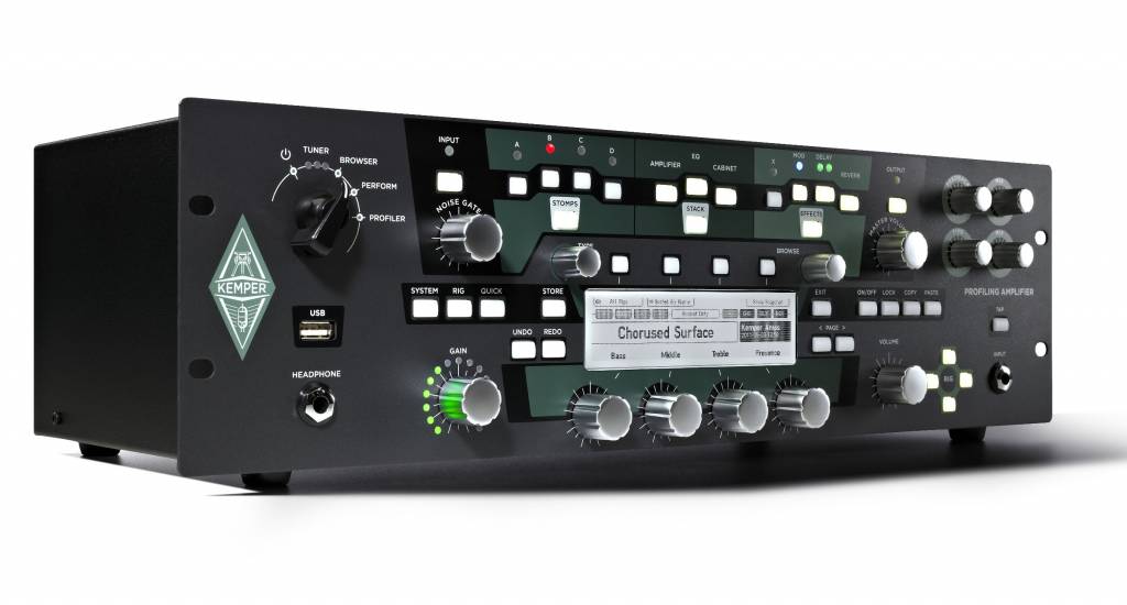 Kemper Profiler Rack Set W/remote - Guitar amp modeling simulation - Variation 1